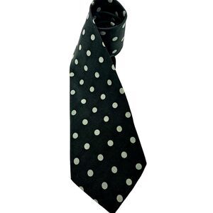 Perry Ellis Portfolio Gray on Gray Hand Made 100% Silk Men’s Neck Tie